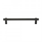 M Marcus Heritage Brass Industrial Design Cabinet Pull 192mm Centre to Centre